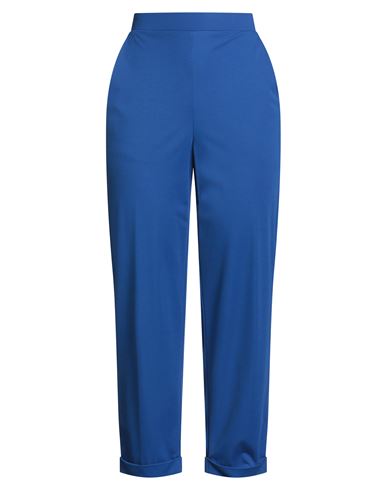 19.70 Nineteen Seventy Woman Pants Blue Size 8 Viscose, Polyamide, Elastane In Blue