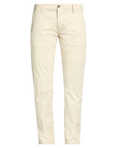 Re-hash Re_hash Man Pants Beige Size 31 Cotton, Elastane In Sand