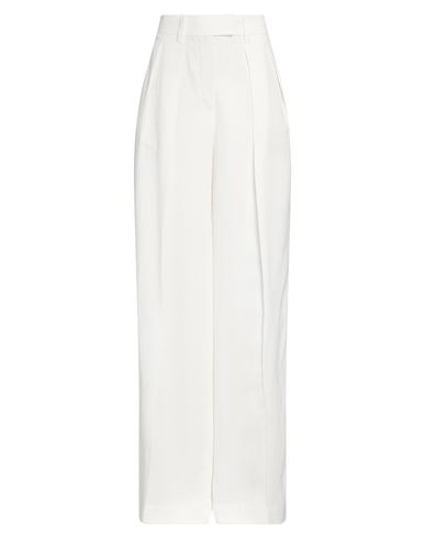Brunello Cucinelli Woman Pants White Size 8 Viscose, Linen In White