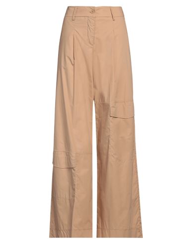 Pantalones Mujer Camel 38 Mujer