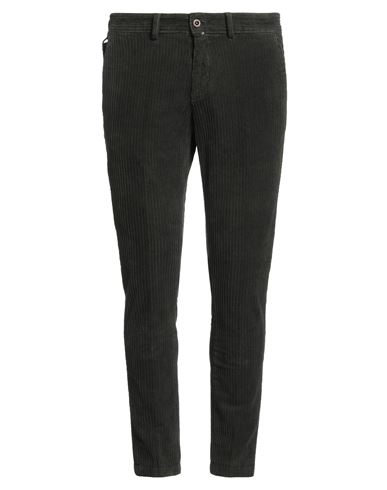 Exigo Man Pants Dark Green Size 30 Cotton, Elastane In Green