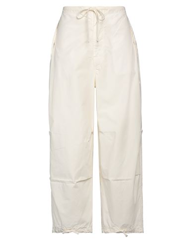 Autry Woman Pants Ivory Size S Cotton, Polyamide