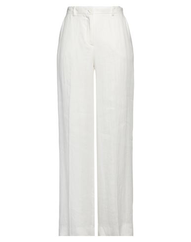 P.a.r.o.s.h P. A.r. O.s. H. Woman Pants Ivory Size M Linen In White