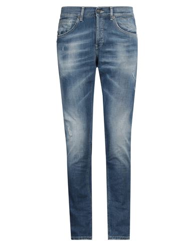 Dondup Man Jeans Blue Size 31 Cotton, Elastomultiester, Elastane