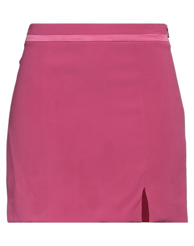 Patrizia Pepe Woman Mini Skirt Fuchsia Size 4 Viscose, Elastane In Pink