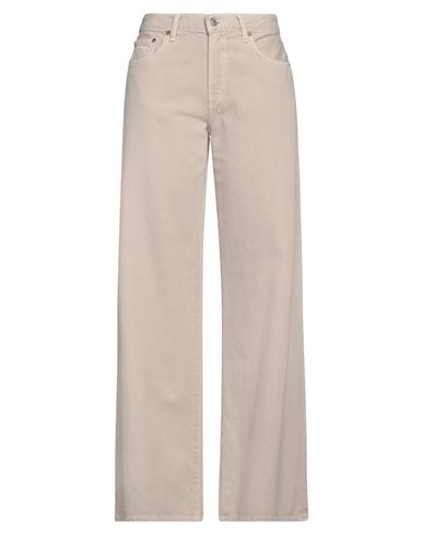 Agolde Woman Jeans Beige Size 27 Organic Cotton