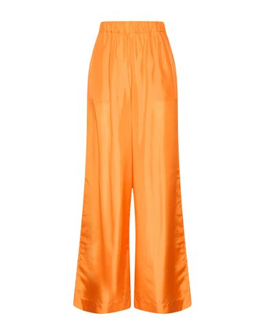 Pierantonio Gaspari Woman Pants Orange Size 10 Silk