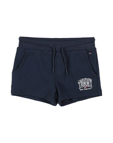 Tommy Hilfiger Toddler Girl Shorts & Bermuda Shorts Midnight Blue Size 6 Cotton, Elastane In Blue