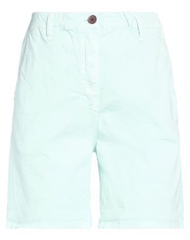 Please Woman Shorts & Bermuda Shorts Sky Blue Size Xs Cotton, Elastane
