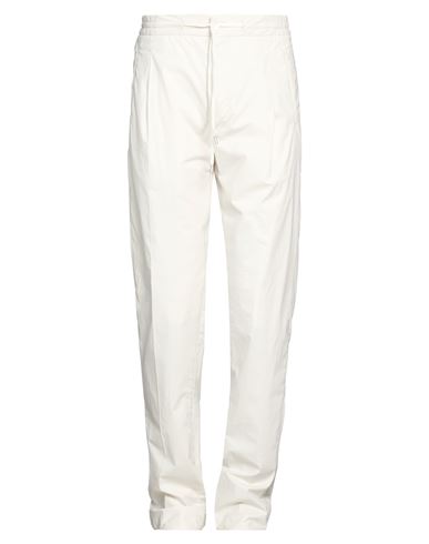 Lardini Man Pants Light Grey Size 36 Cotton, Elastane In Multi