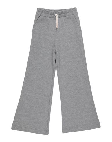 Elisabetta Franchi La Mia Bambina Toddler Girl Pants Grey Size 3 Cotton, Polyester In Gray