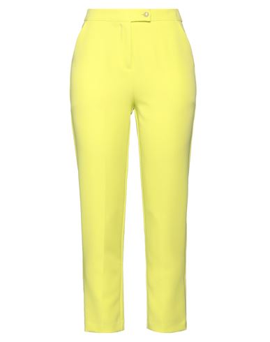 Yes Zee By Essenza Woman Pants Lime Green Size S Polyester, Elastane In Green