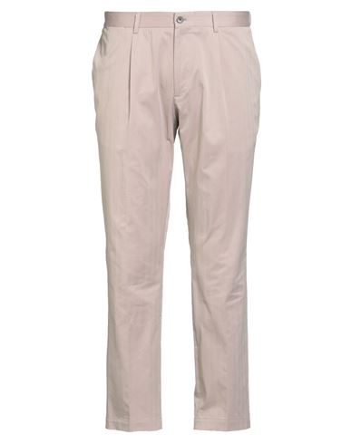 Devore Incipit Man Pants Taupe Size 40 Cotton In Pink