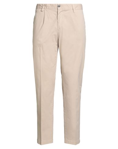 Devore Incipit Man Pants Beige Size 36 Cotton, Elastane In Brown
