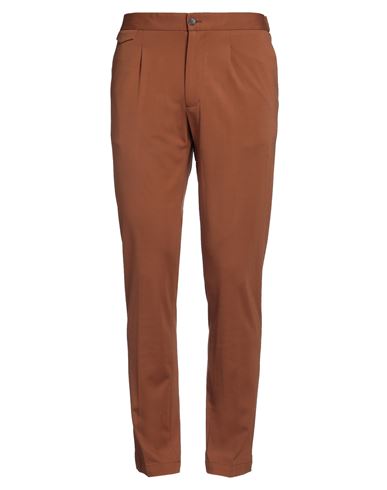 Devore Incipit Man Pants Tan Size 42 Viscose, Polyamide, Elastane