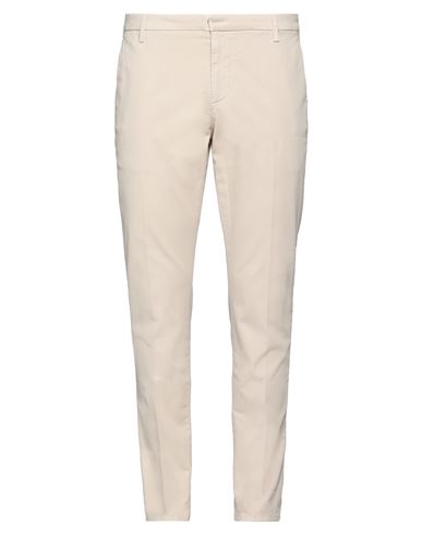 Dondup Man Pants Beige Size 32 Cotton, Elastane In Beige