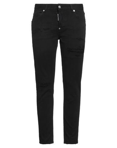 Dsquared2 Woman Jeans Black Size 6 Cotton