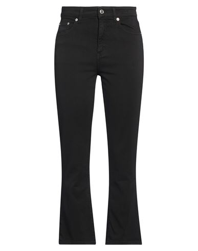 Department Five Department 5 Woman Jeans Black Size 31 Cotton, Rubber