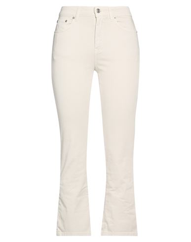 Department Five Department 5 Woman Jeans Beige Size 31 Cotton, Rubber In Sand