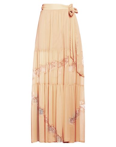 Aniye By Woman Maxi Skirt Sand Size 10 Viscose In Beige