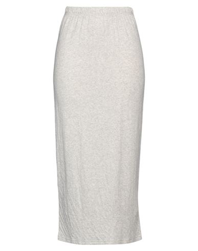 American Vintage Woman Midi Skirt Grey Size L Organic Cotton