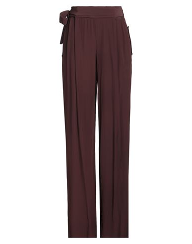 Philosophy Di Alberta Ferretti Woman Pants Chocolate Brown Size 8 Rayon