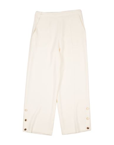 Elisabetta Franchi Woman Pants Ivory Size 6 Polyester In White