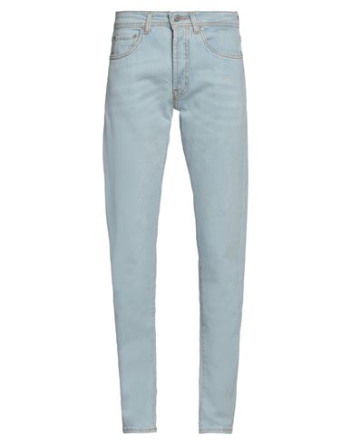 Liu •jo Man Man Jeans Blue Size 30 Cotton, Elastane In Blue