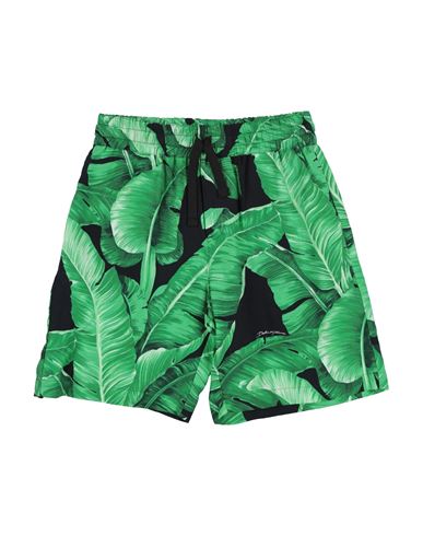Dolce & Gabbana Toddler Boy Shorts & Bermuda Shorts Black Size 4 Viscose