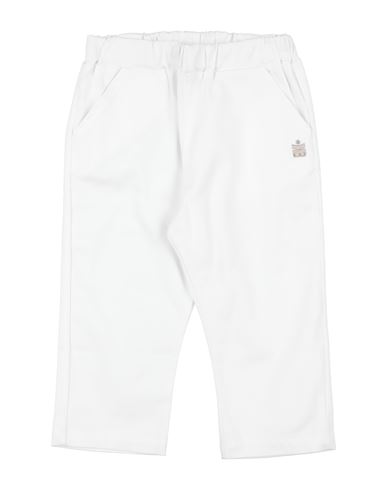 Bikkembergs Newborn Boy Pants White Size 0 Cotton, Elastane In White