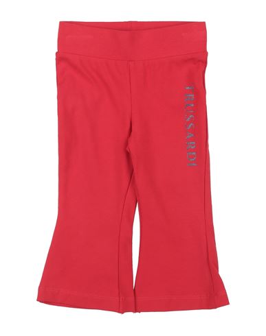 Trussardi Junior Woman Leggings Red Size 18 Cotton, Lycra In Red