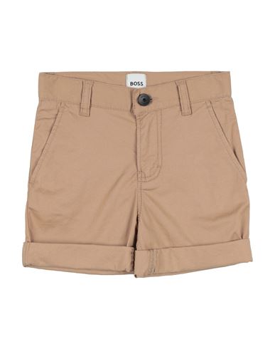Hugo Boss Boss Toddler Boy Shorts & Bermuda Shorts Camel Size 4 Cotton, Elastane In Beige