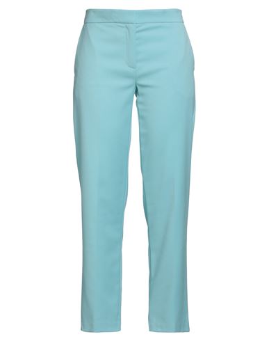 Aniye By Woman Pants Sky Blue Size 10 Polyester, Viscose, Elastane In Blue
