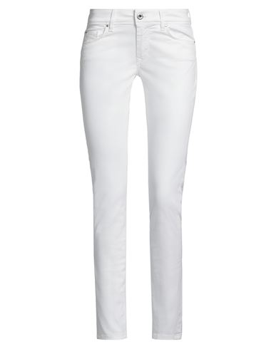 Shop Salsa Jeans Woman Jeans White Size 27w-30l Cotton, Elastane