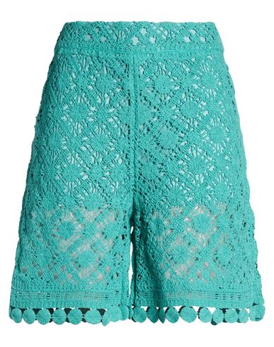 Malìparmi Pantalones cortos y bermudas Mujer Azul turquesa M,S,XS Mujer