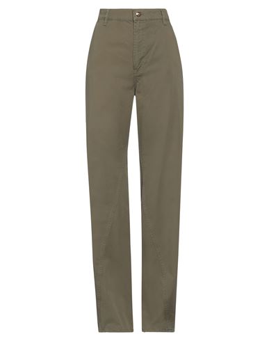 Anine Bing Woman Pants Military Green Size 27 Cotton