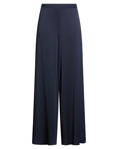 Emme By Marella Woman Pants Midnight Blue Size 4 Polyester In Blue
