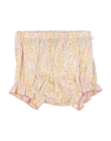 Tartine Et Chocolat Newborn Girl Shorts & Bermuda Shorts Ivory Size 3 Cotton In White
