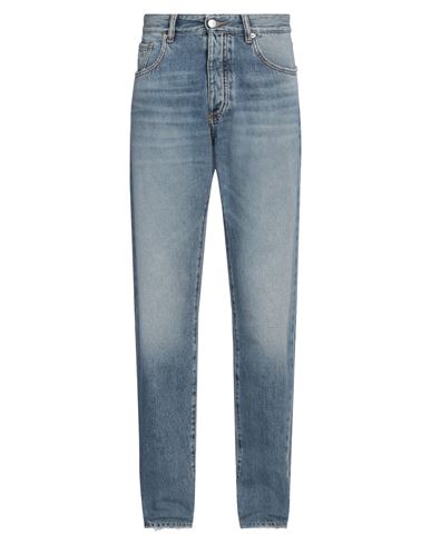 Icon Denim Man Jeans Blue Size 35 Cotton