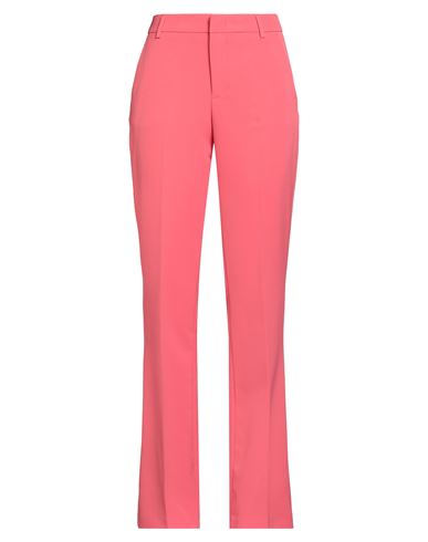 Liu •jo Better Woman Pants Coral Size 12 Polyester, Elastane In Red