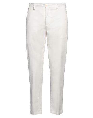 MARKUP MARKUP MAN PANTS WHITE SIZE 36 COTTON, ELASTANE