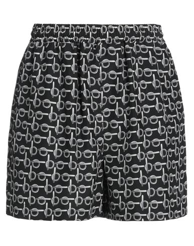 Burberry Prorsum Woman Shorts & Bermuda Shorts Black Size 8 Silk