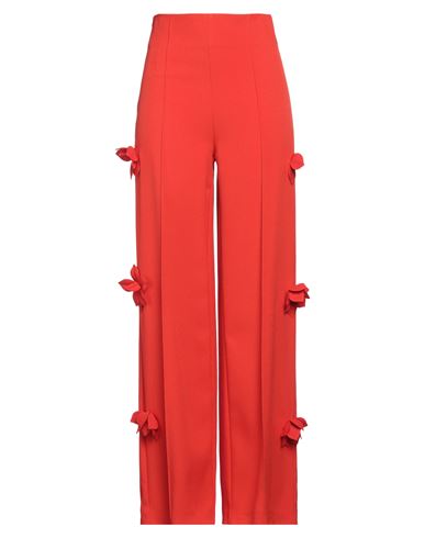 Pantalones Mujer Rojo tomate S Mujer