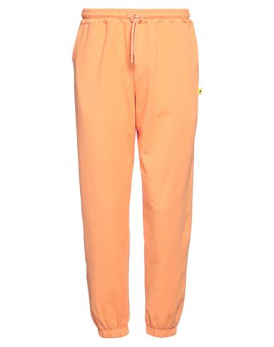 SUPERCULTURE CLOTHING SUPERCULTURE CLOTHING MAN PANTS ORANGE SIZE M COTTON, ELASTANE