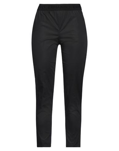 Ermanno Firenze Woman Pants Black Size 12 Cotton