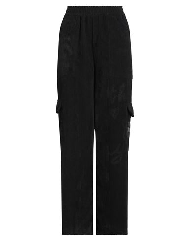 Disclaimer Woman Pants Black Size M Polyester, Polyamide In Black