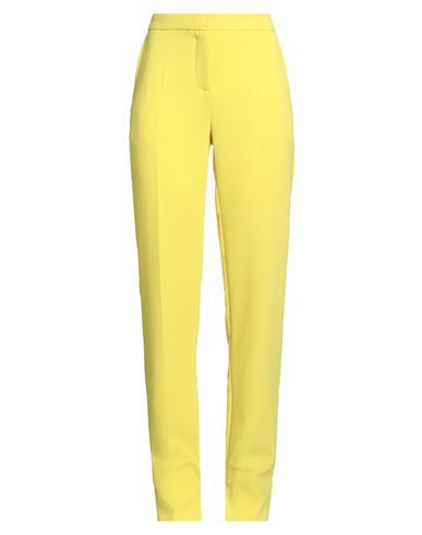 Elisabetta Franchi Woman Pants Lilac Size 6 Polyester In Yellow