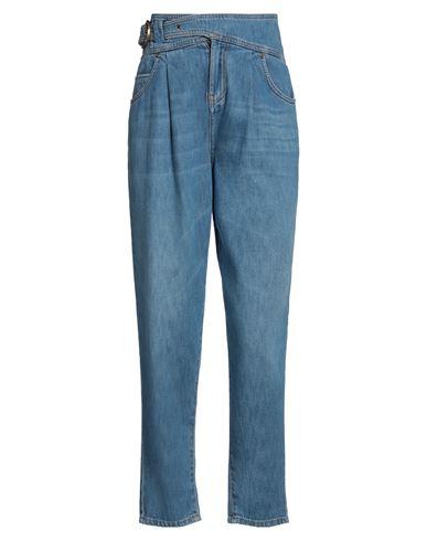 PINKO PINKO WOMAN JEANS BLUE SIZE 2 COTTON