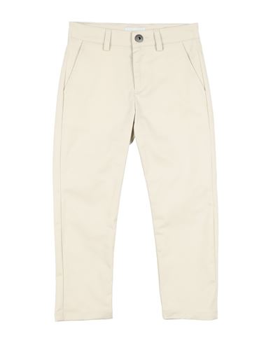 Bikkembergs Toddler Boy Pants Ivory Size 5 Cotton, Elastane In White