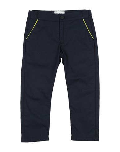Shop Bikkembergs Toddler Boy Pants Midnight Blue Size 4 Cotton, Elastane